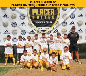 Placer United U10B Finalists